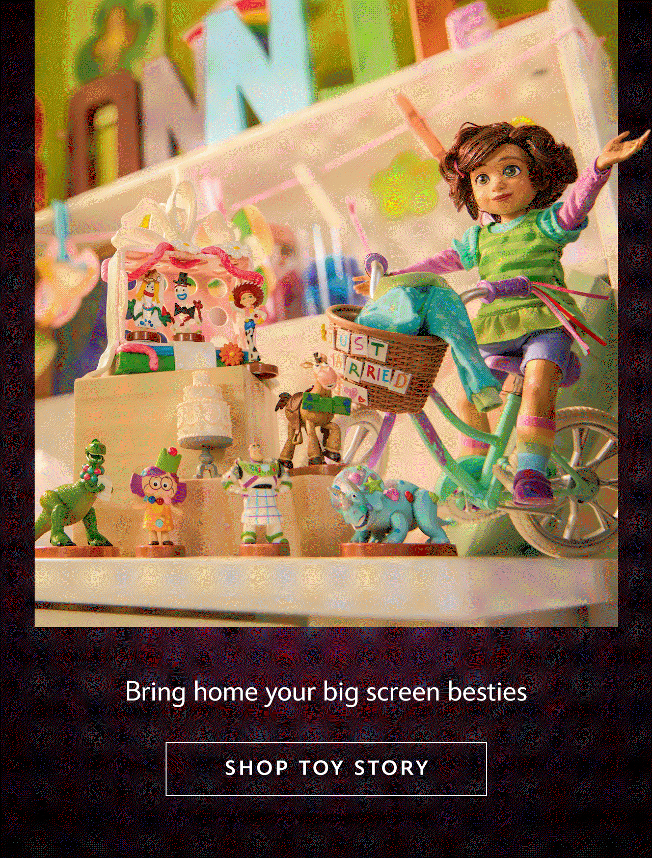 Bring home your big screen besties | Shop Toy Story