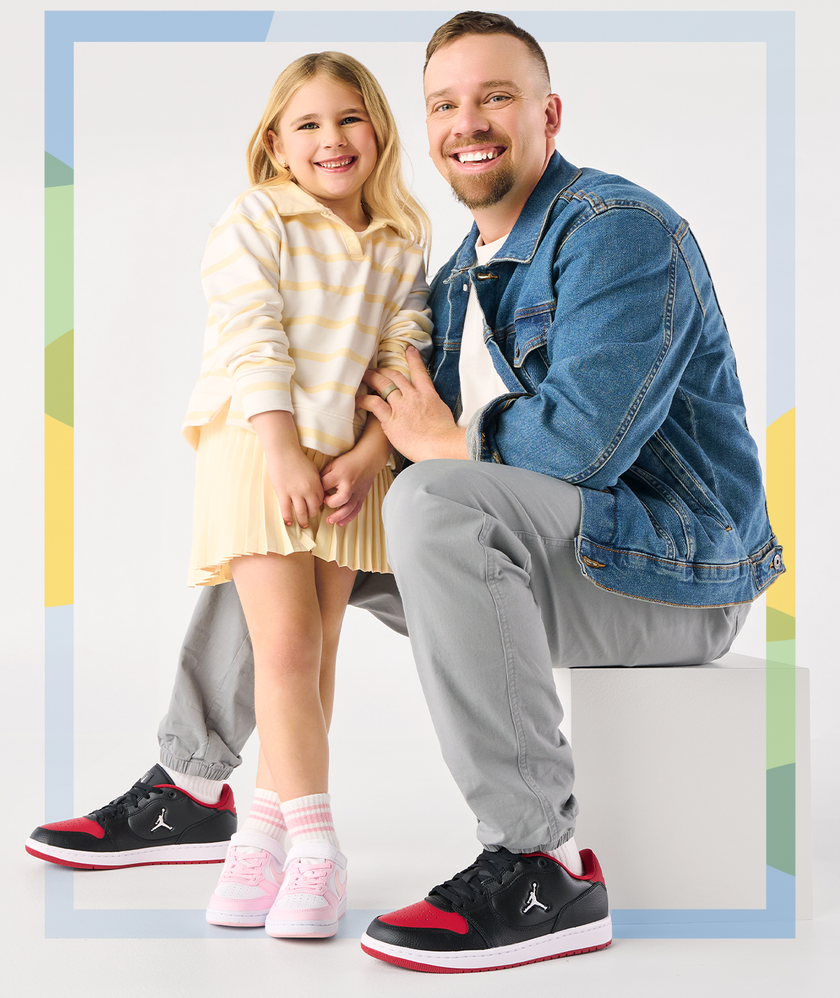Lifestyle Image of Nike and Jordan Sneaker Styles