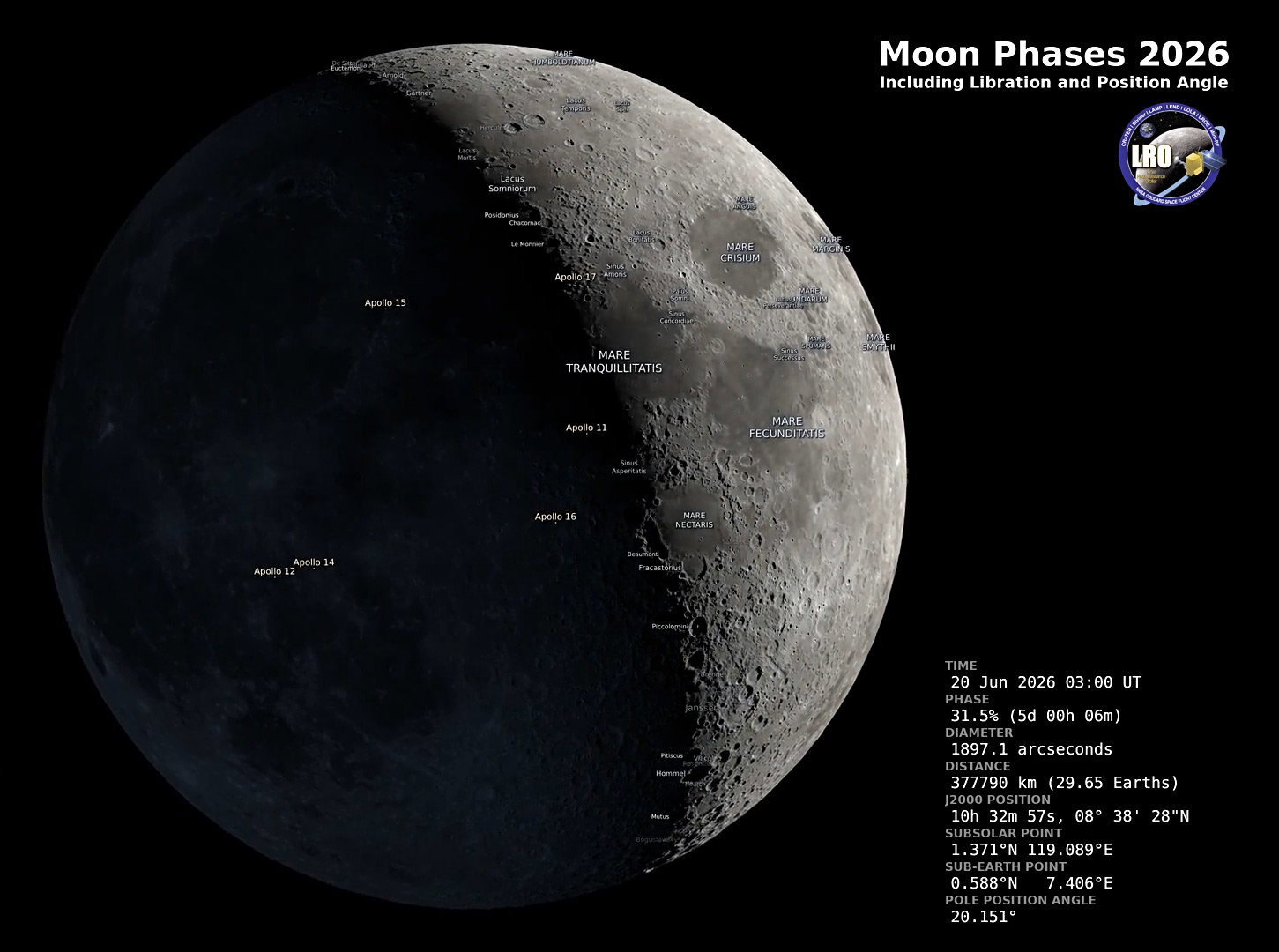 Moon_thick-crescent_10-pm-EDT-June-19-2026_NASA-Visualization image