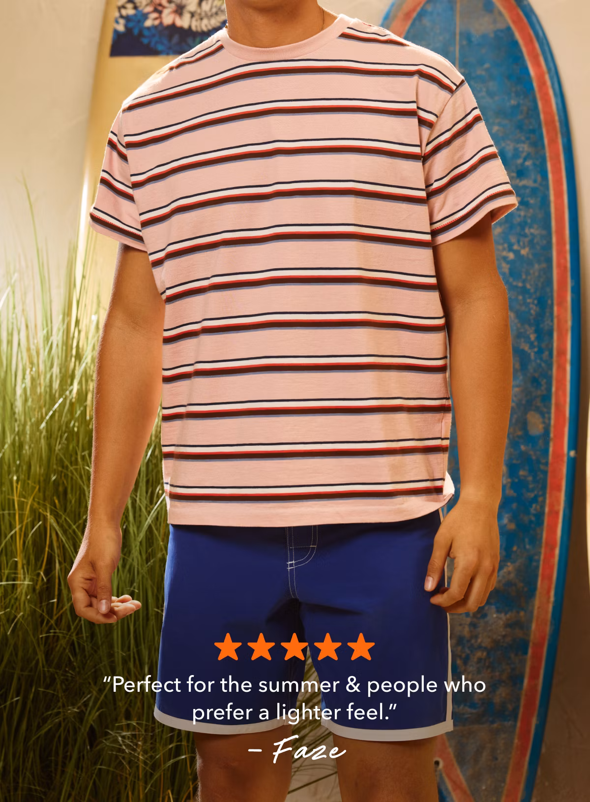 “Perfect for the summer & people who prefer a lighter feel.” -Faze