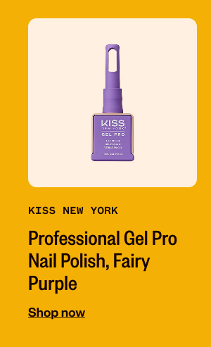 KISS NEW YORK PROFESSIONAL GEL PRO NAIL POLISH, FAIRY PURPLE - SHOP NOW