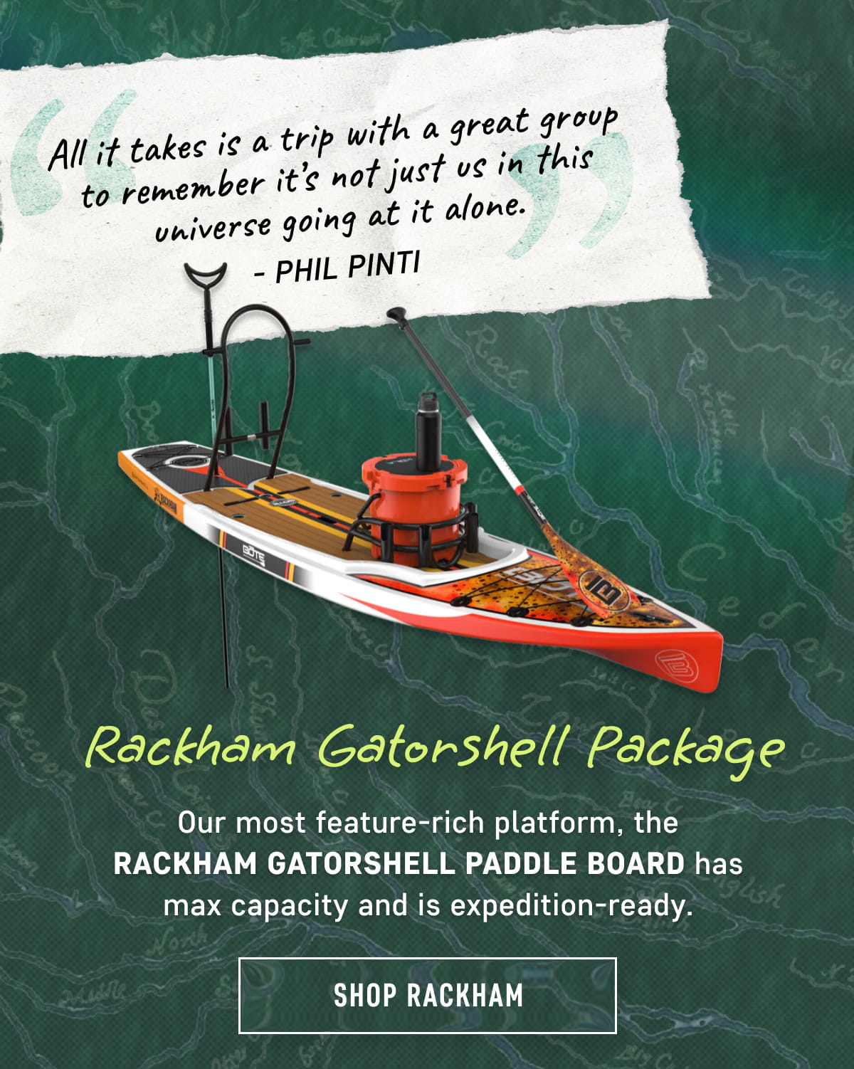 Shop Rackham Gatorshell Paddle Board