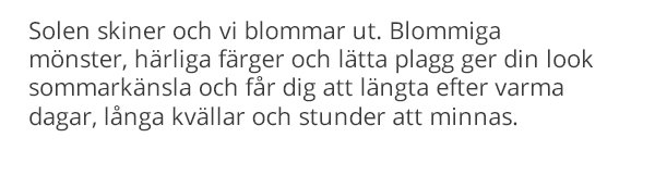 Sommarfavoriter du inte vill missa!