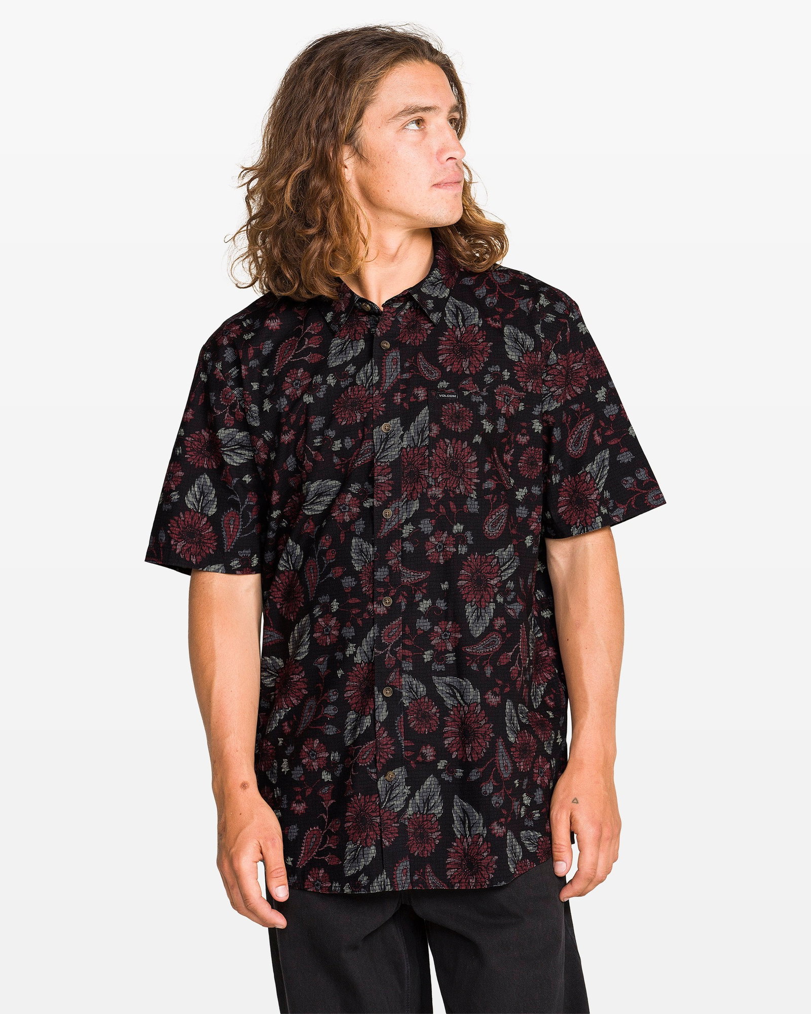 Image of Men's Scaler Stone Woven Short Sleeve Shirt