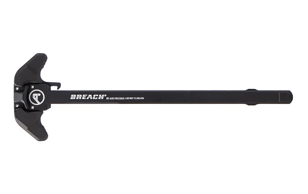 AR10 BREACH® Ambi Charging Handle w/ Small Lever - Black