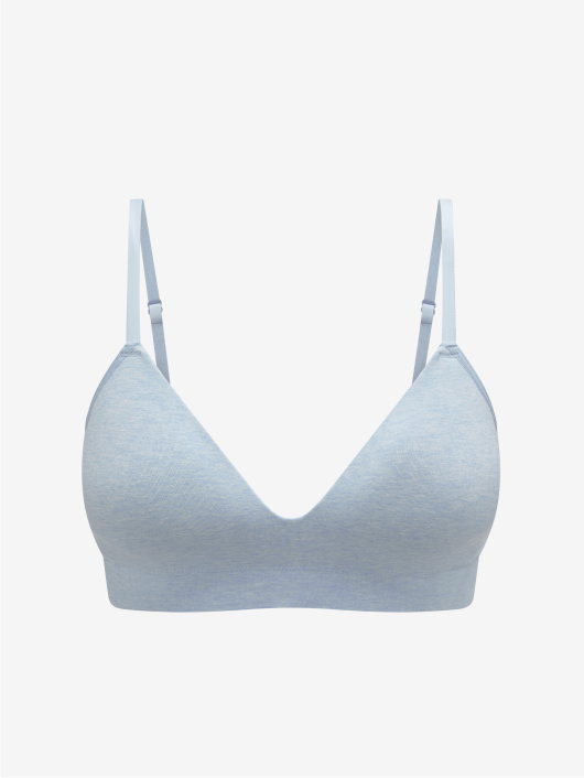 Seamless Stretch Cotton Wireless Bra