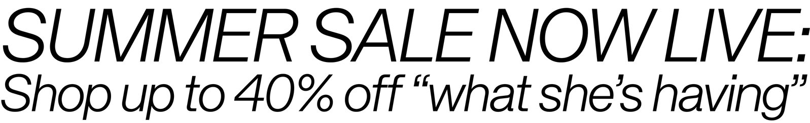 SHOP SALES NOW