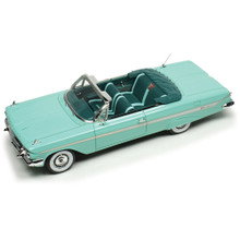 1961 Chevrolet Impala Convertible - Green 1:43 Scale Cast Resin Model Car by Goldvarg Collection