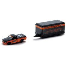 1992 Chevrolet C1500 SS454 & 1985 Chevrolet Camaro IROC-Z 1:64 Scale Diecast Model Car by M2 Machines