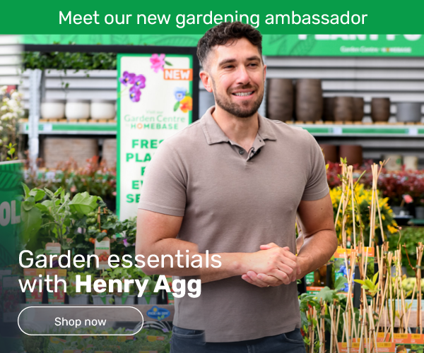 Meet our new gardening ambassador. Garden essentials with Henry Agg - shop now