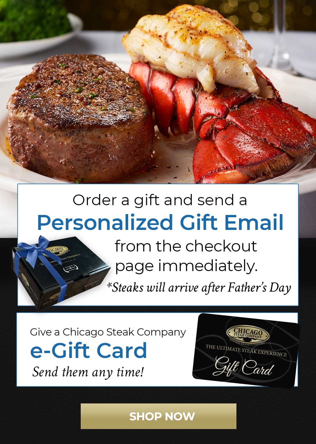 2 Great Gifts for Father's Day - Gift Cards make the perfect gift