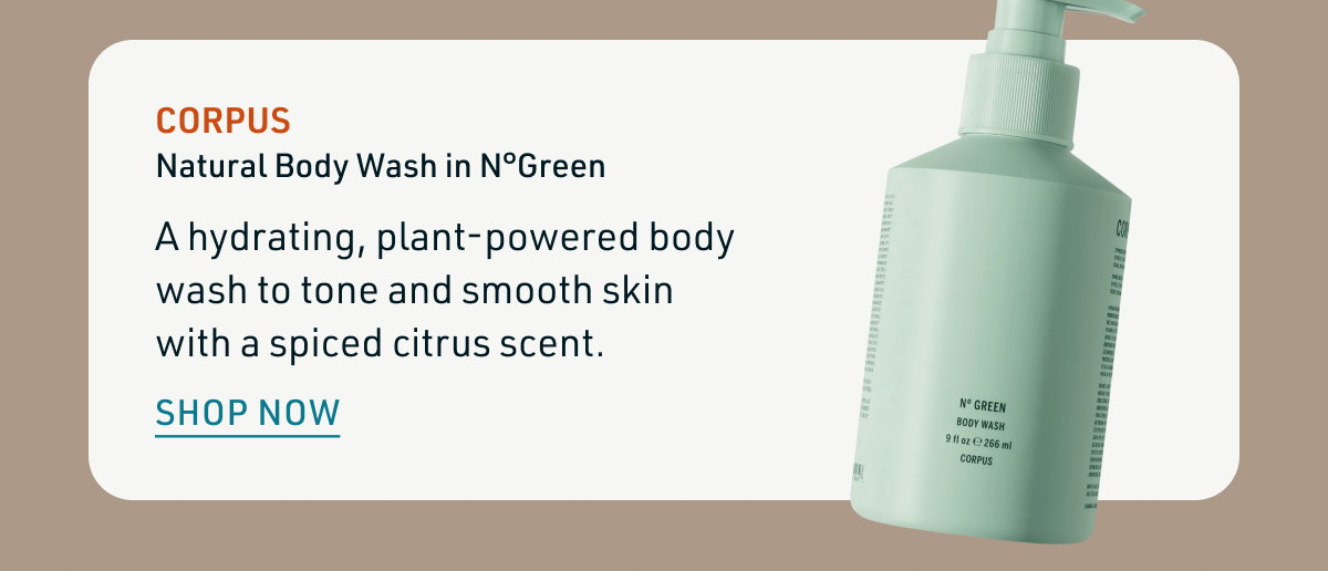 Corpus Natural Body Wash in N Green