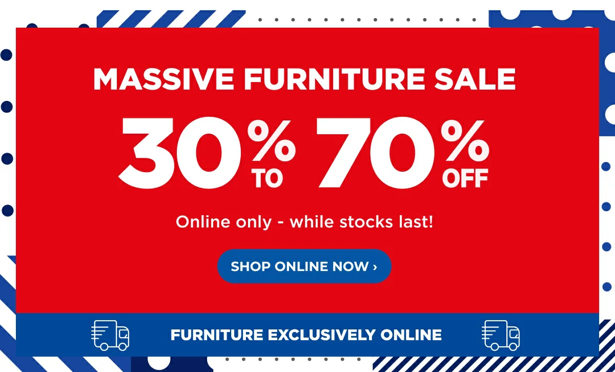 Massive Furniture Sale