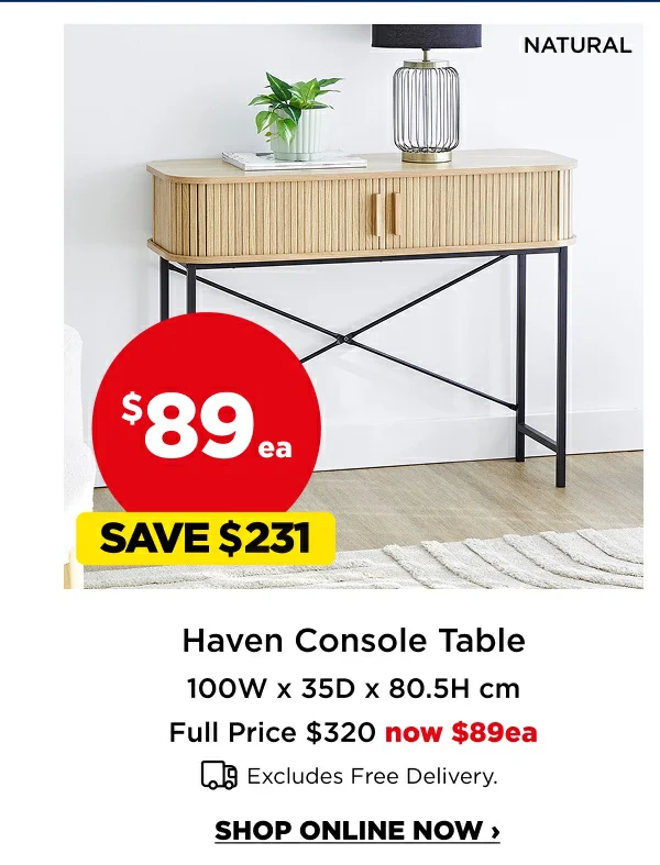 Haven Consol Table