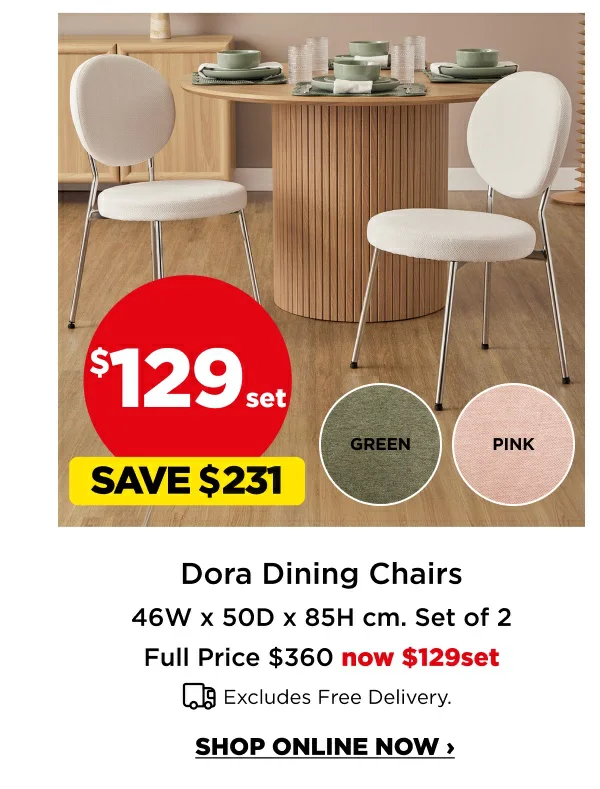 Dora Dining Chairs