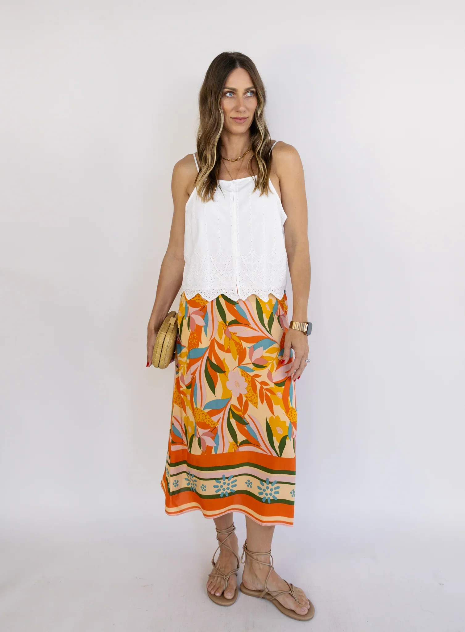 Paige Floral Maxi Skirt