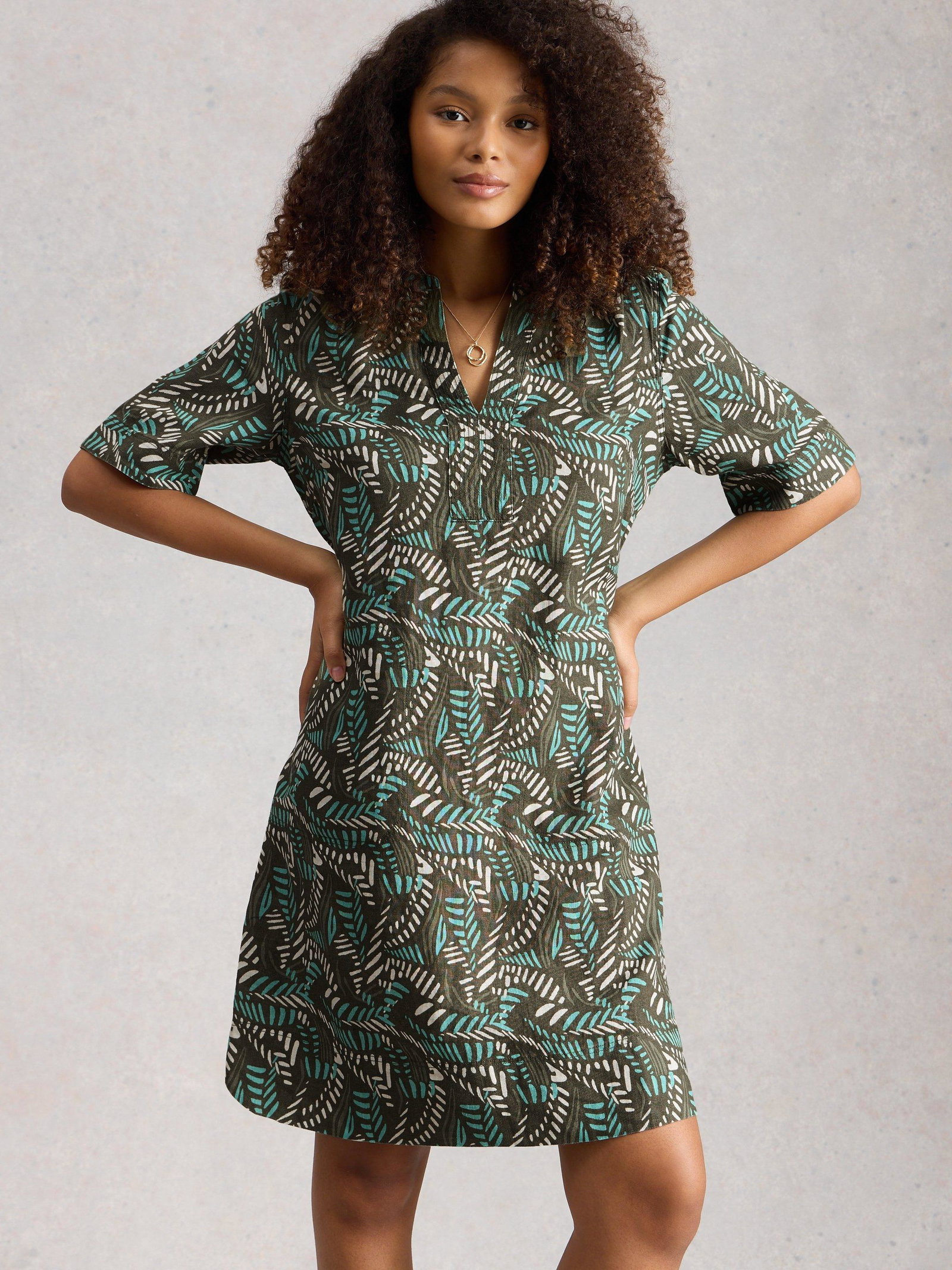 Shop June Linen Dress