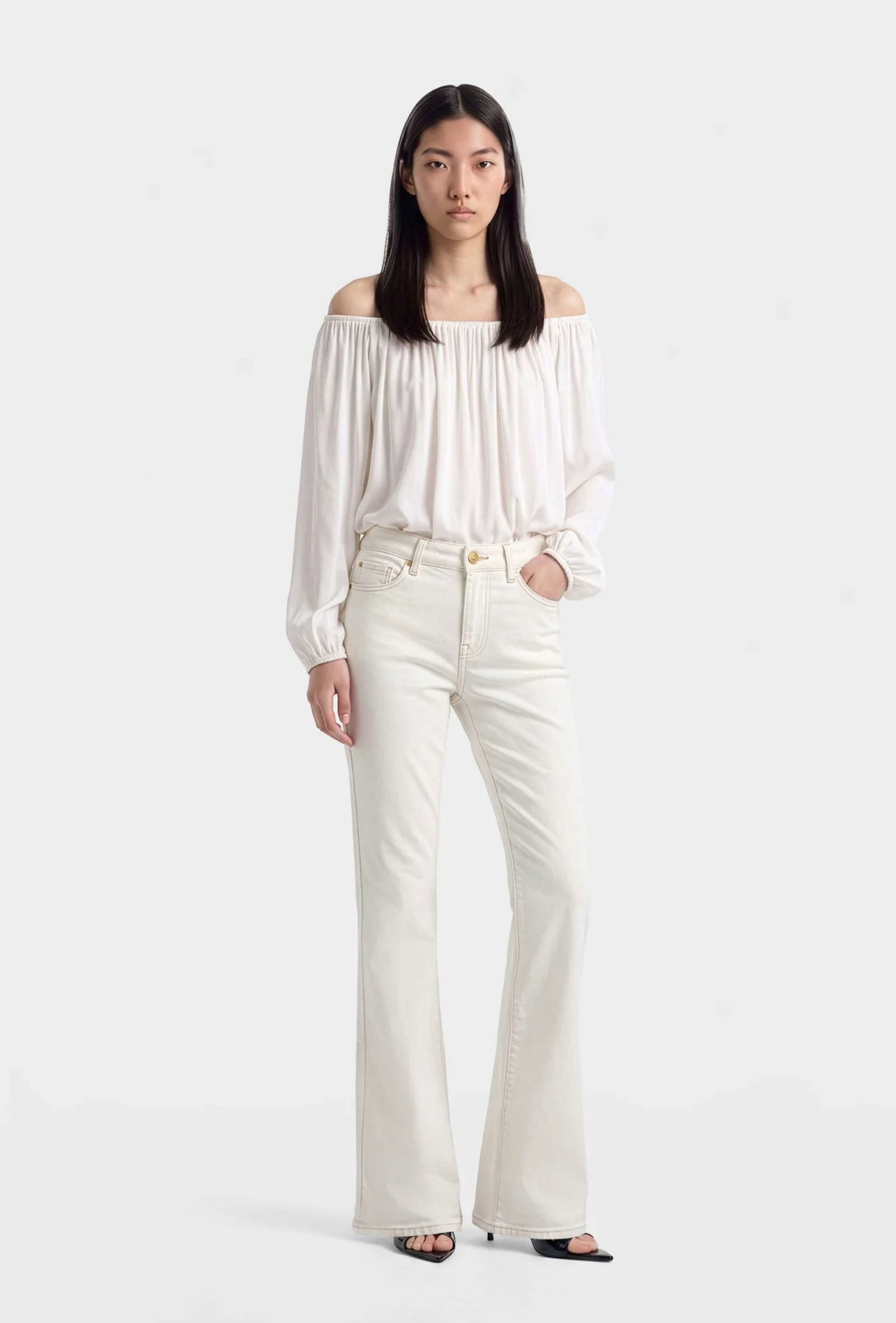 Shop White Denim Outfitting