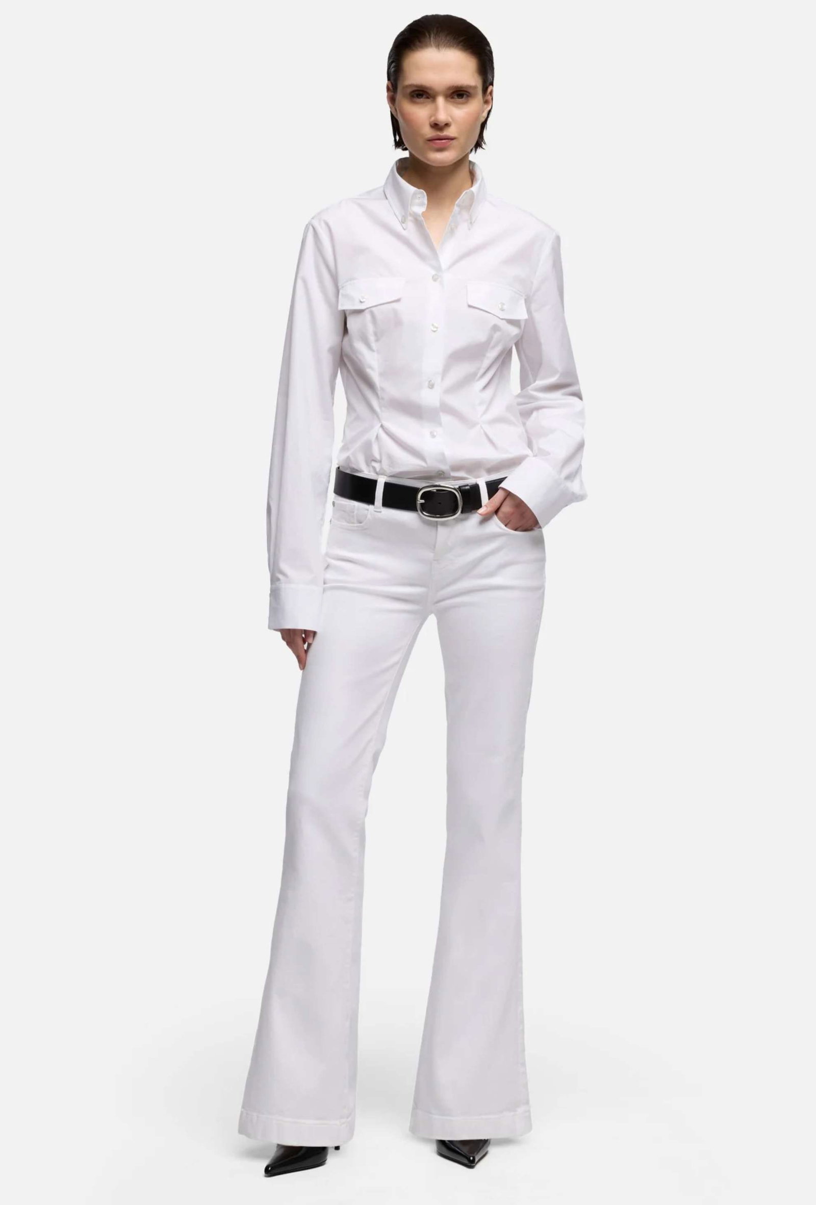 Shop White Denim Outfitting