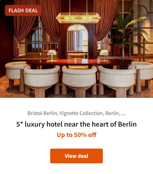 5* luxury hotel near the heart of Berlin