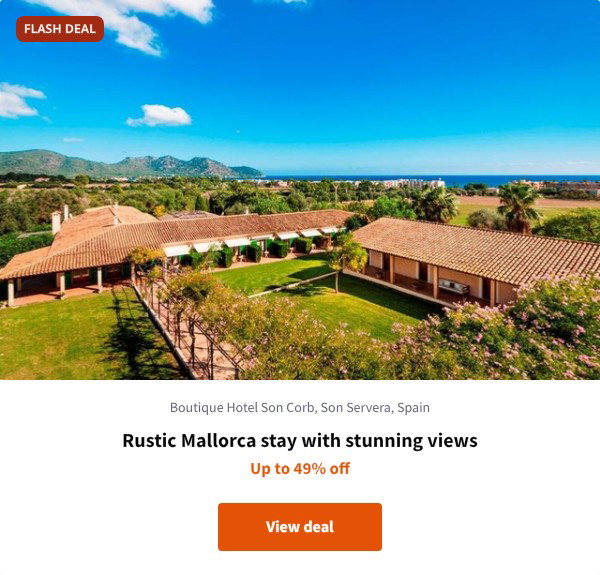 Rustic Mallorca stay with stunning views