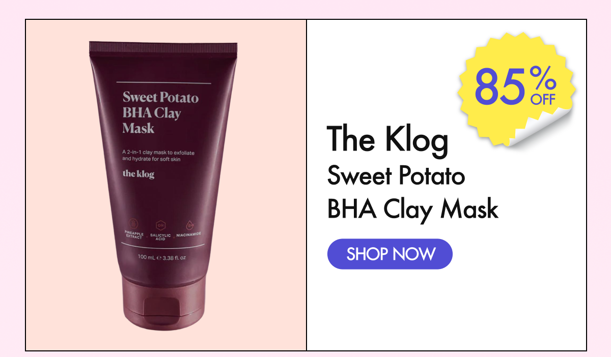 85% Off The Klog Sweet Potato BHA Clay Mask
