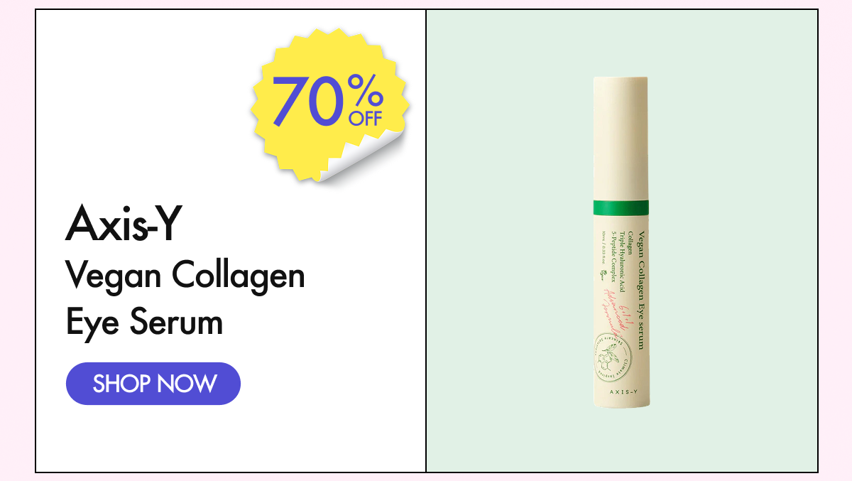 70% off Axis-y vegan collagen eye serum