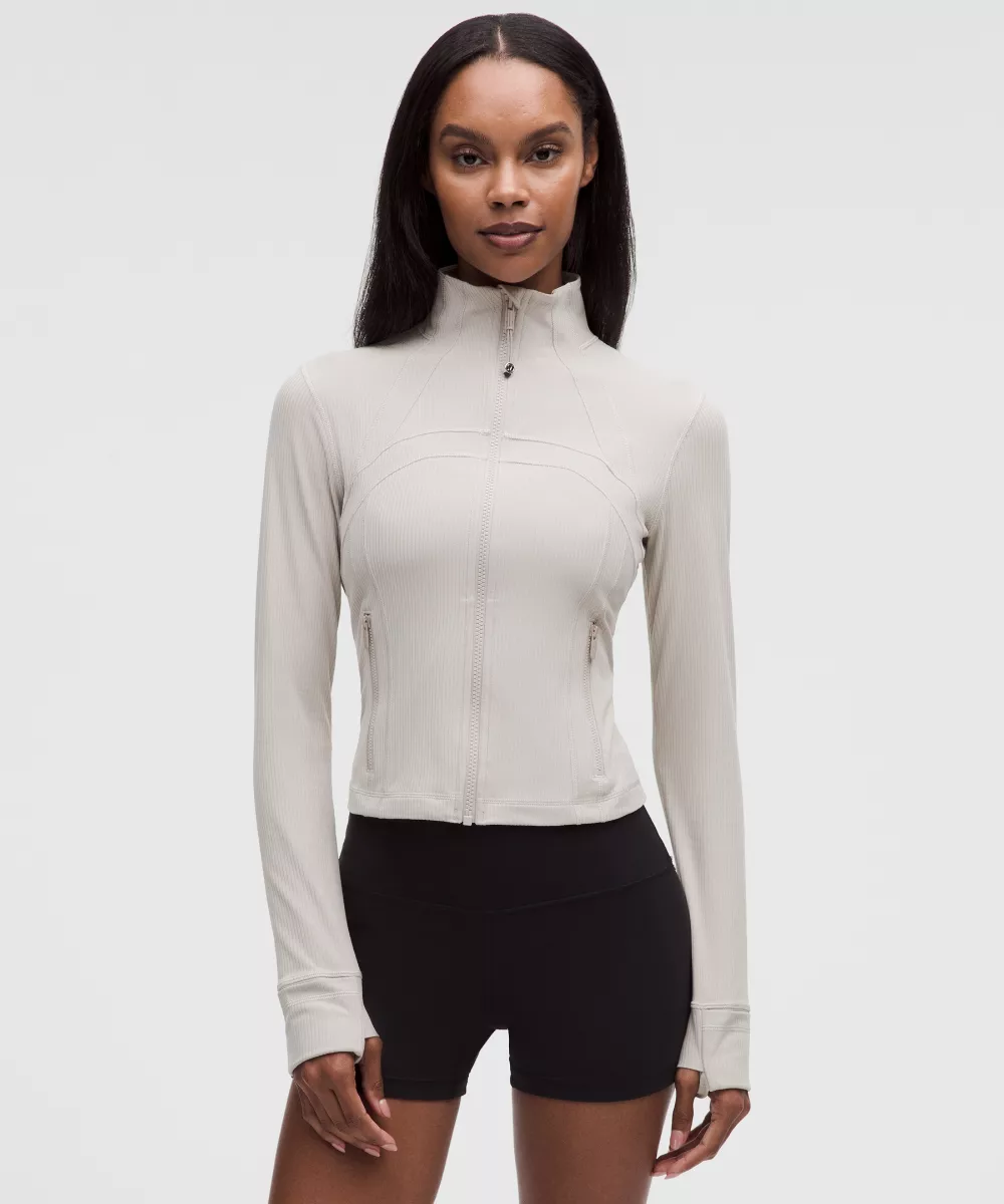 Define Cropped Jacket
Ribbed Nulu