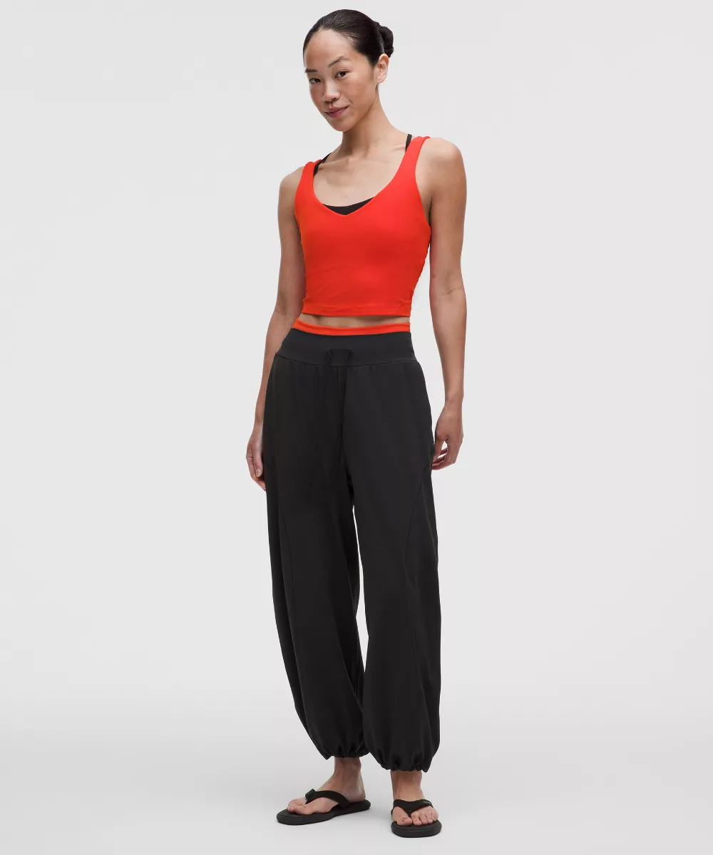 Groove Low-Rise Relaxed Cinch Pants