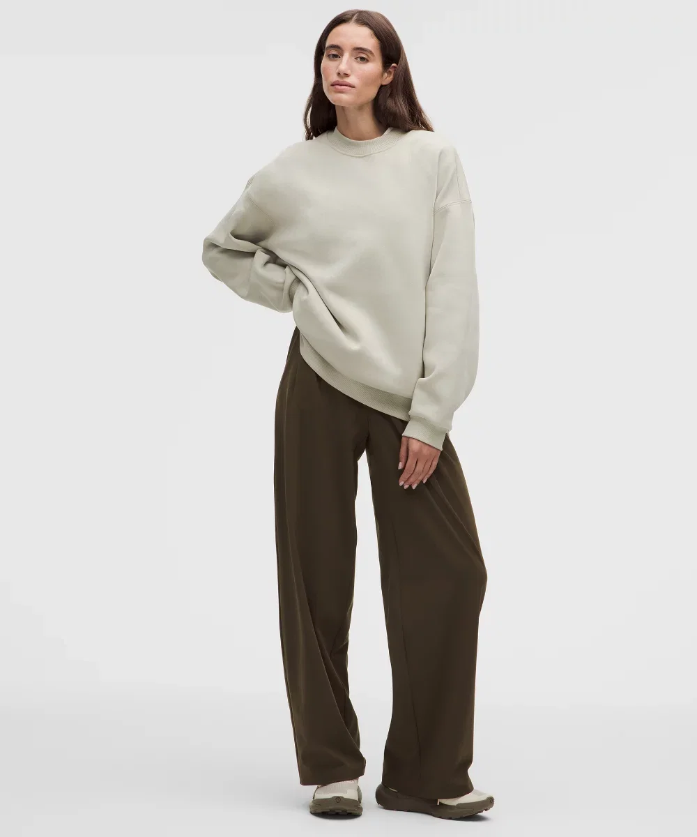 Womens Big Cozy Ultra-Oversized Crew