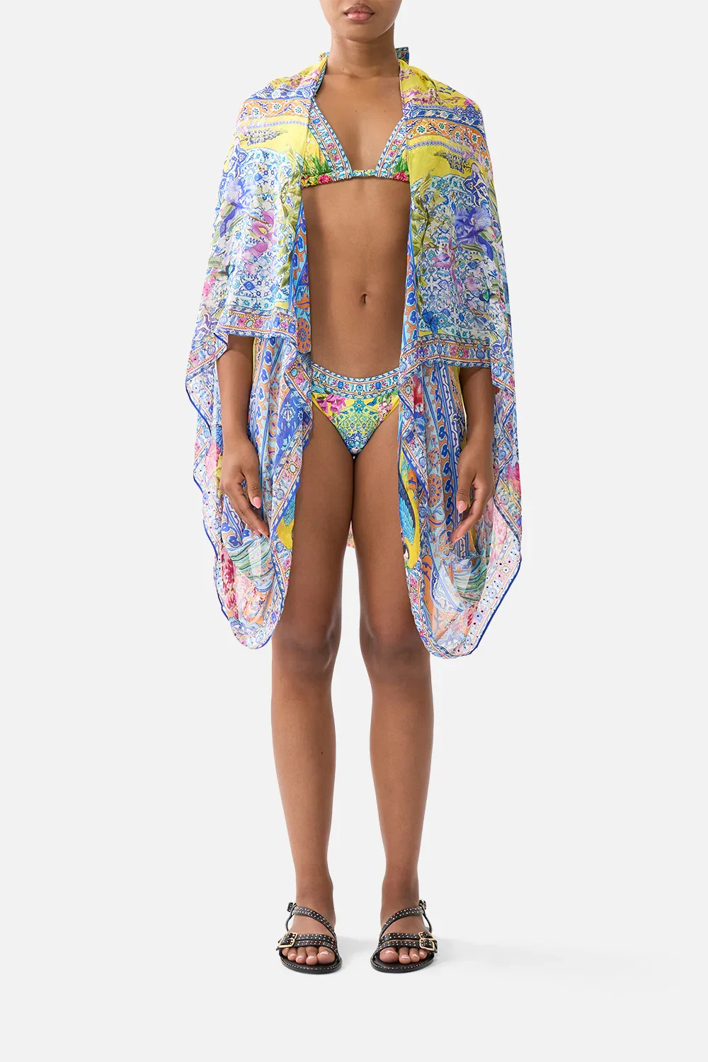 Image of SILK CHIFFON SHRUG SULTANAHMET SUMMER