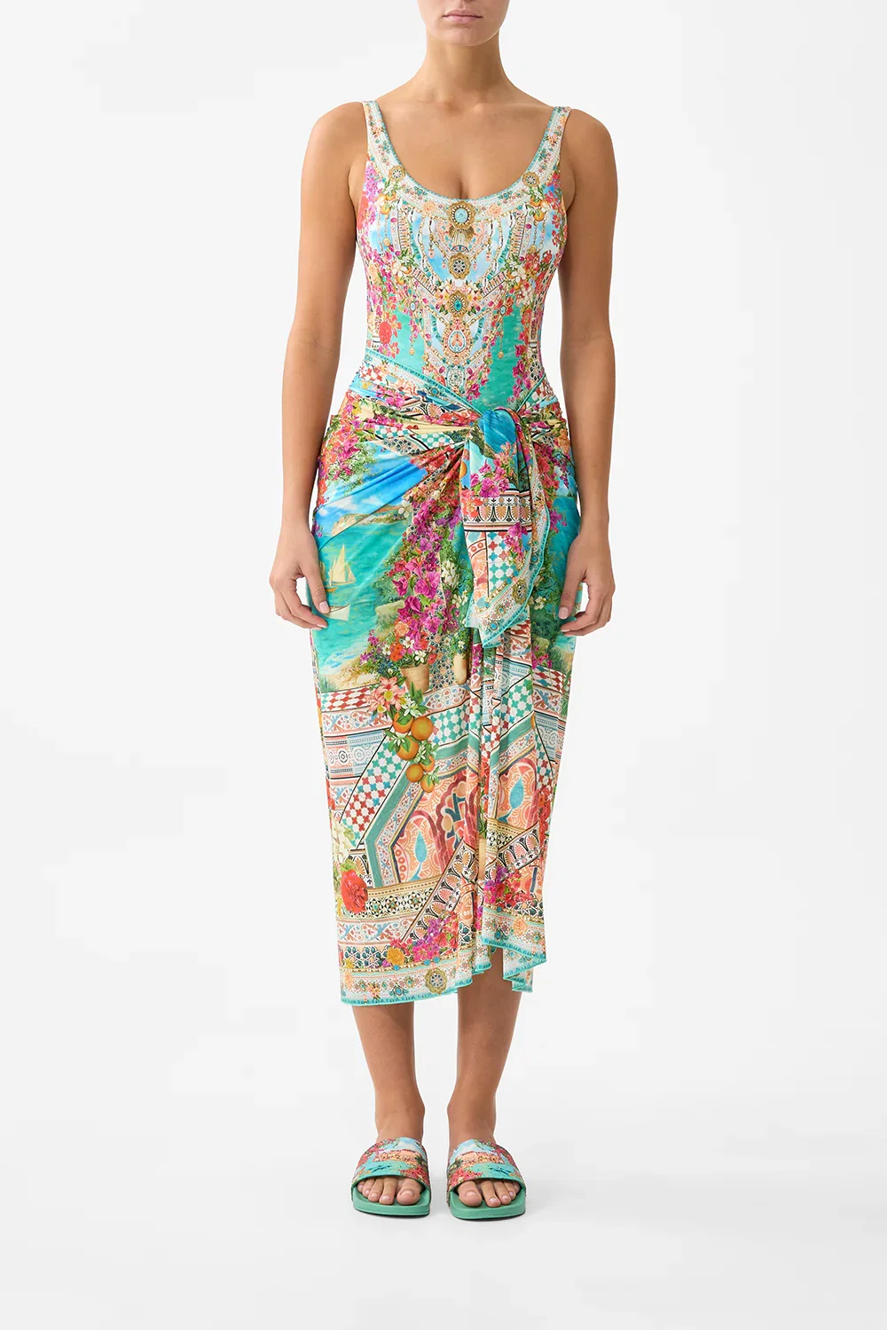 Image of MULTI WEAR LONG SARONG MEET ME IN MALLORCA