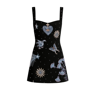 Black Beaded Dress