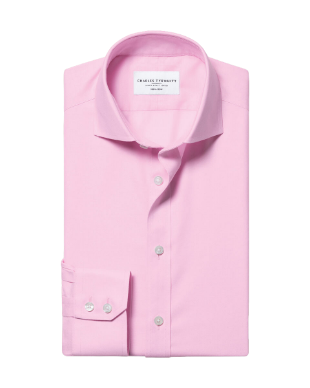 Non-Iron Twill Shirt - Pink