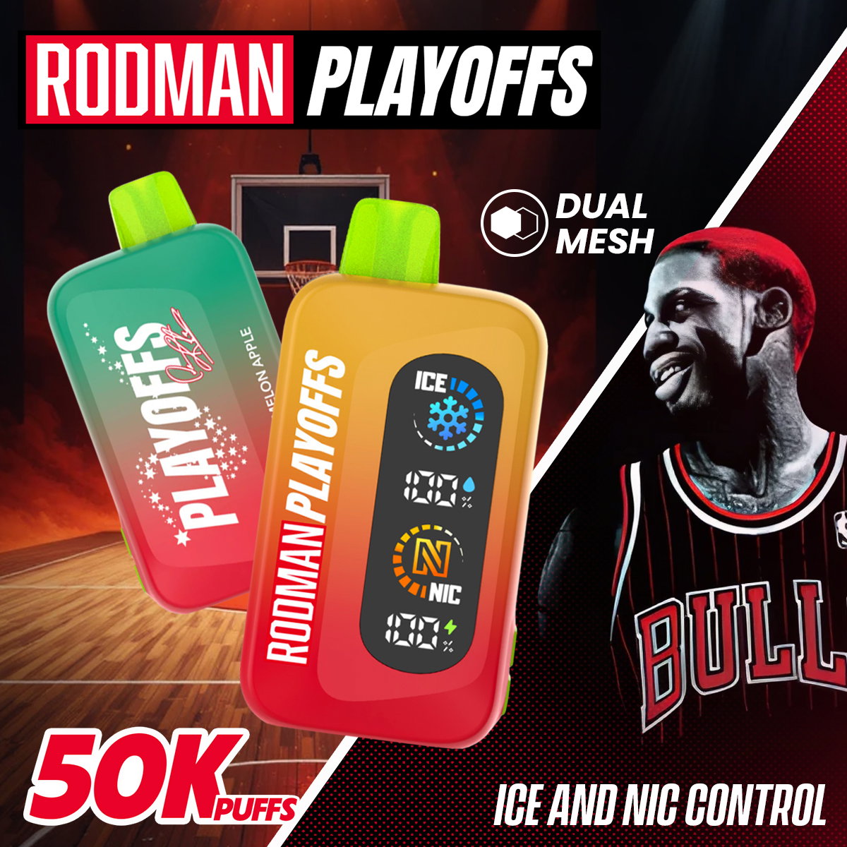 Rodman Playoffs Disposable