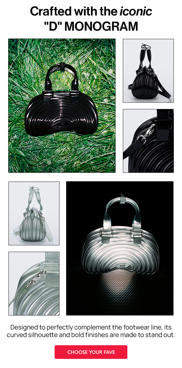 Crafted with the iconic D Monogram: Designed to perfectly complement the footwear line, its curved silhouette and bold finishes are made to stand out.