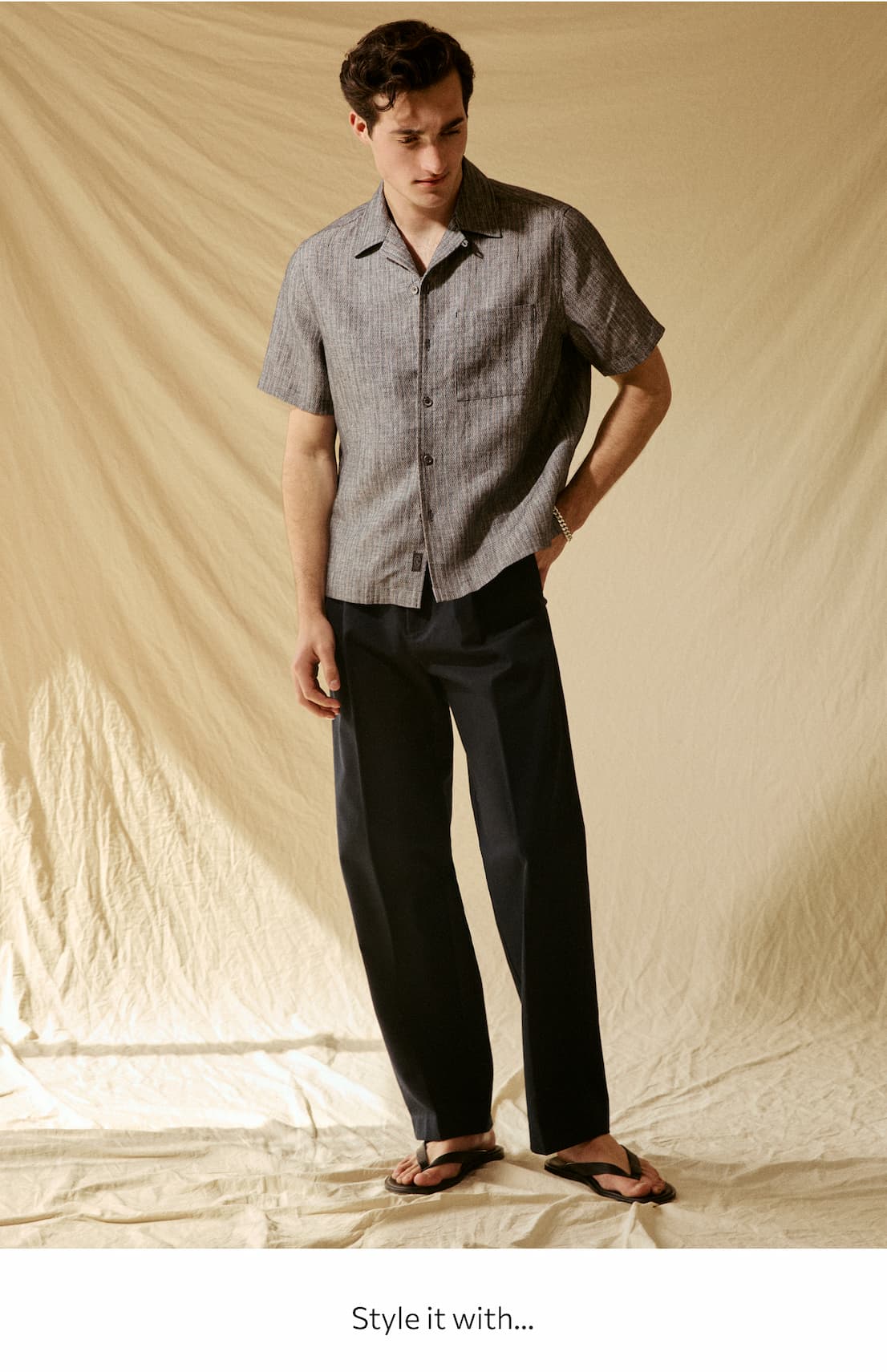 Style Camp Collar Shirt With