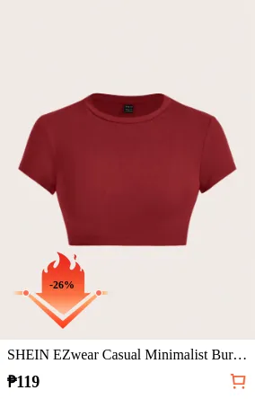 SHEIN EZwear Casual Minimalist...