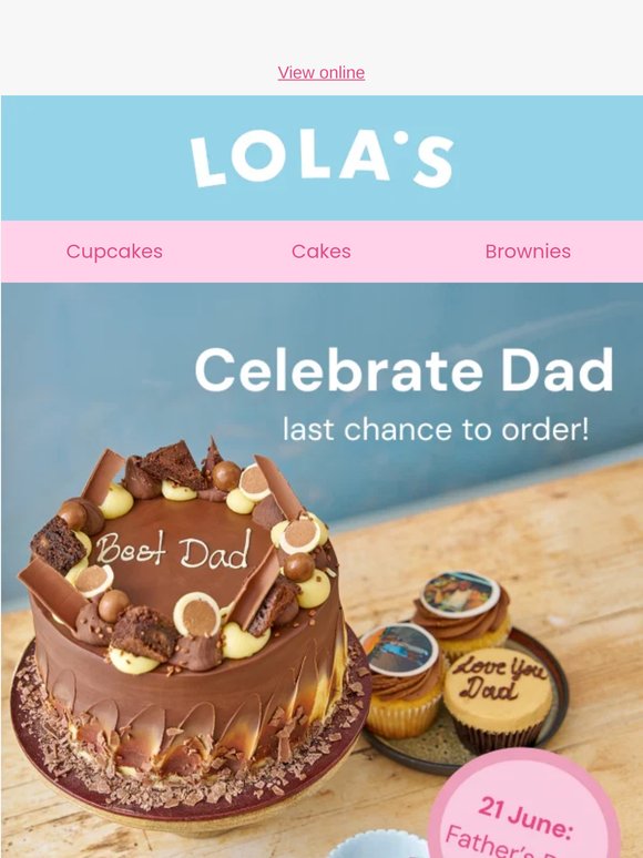 Last chance to make his Father's Day ☺️