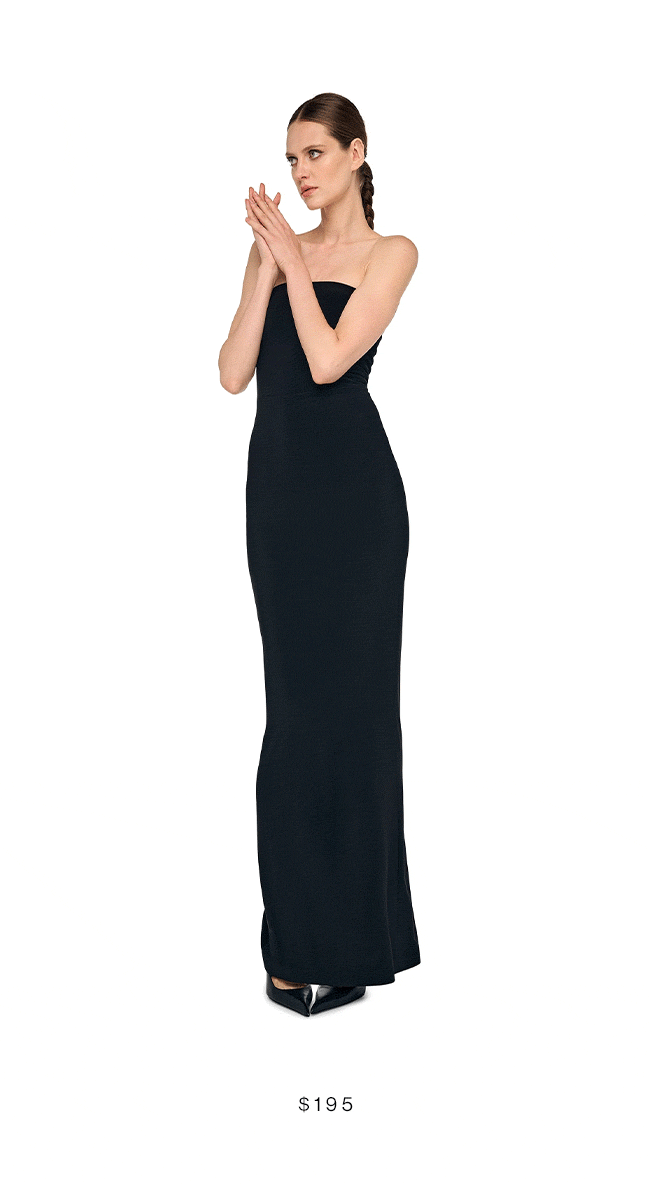 STRAPLESS LONG DRESS
