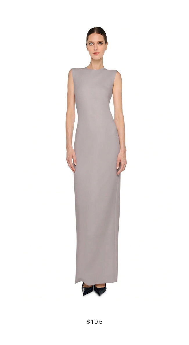 SLEEVELESS LONG DRESS