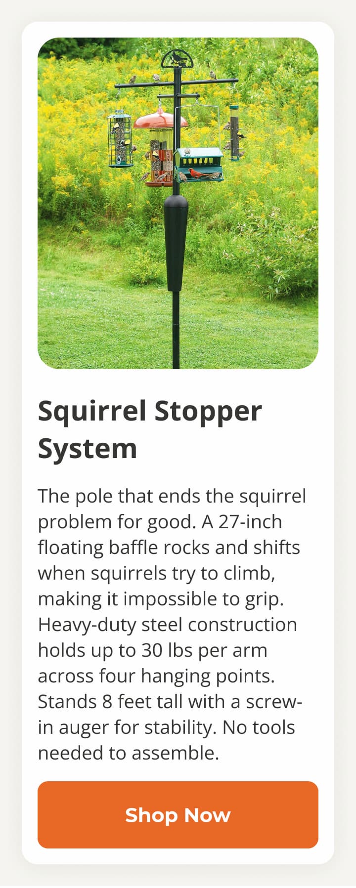 Squirrel Stopper System