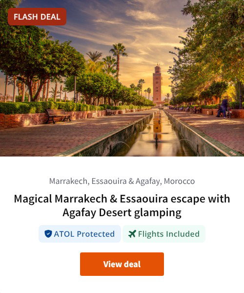 Magical Marrakech &amp; Essaouira escape with Agafay Desert glamping