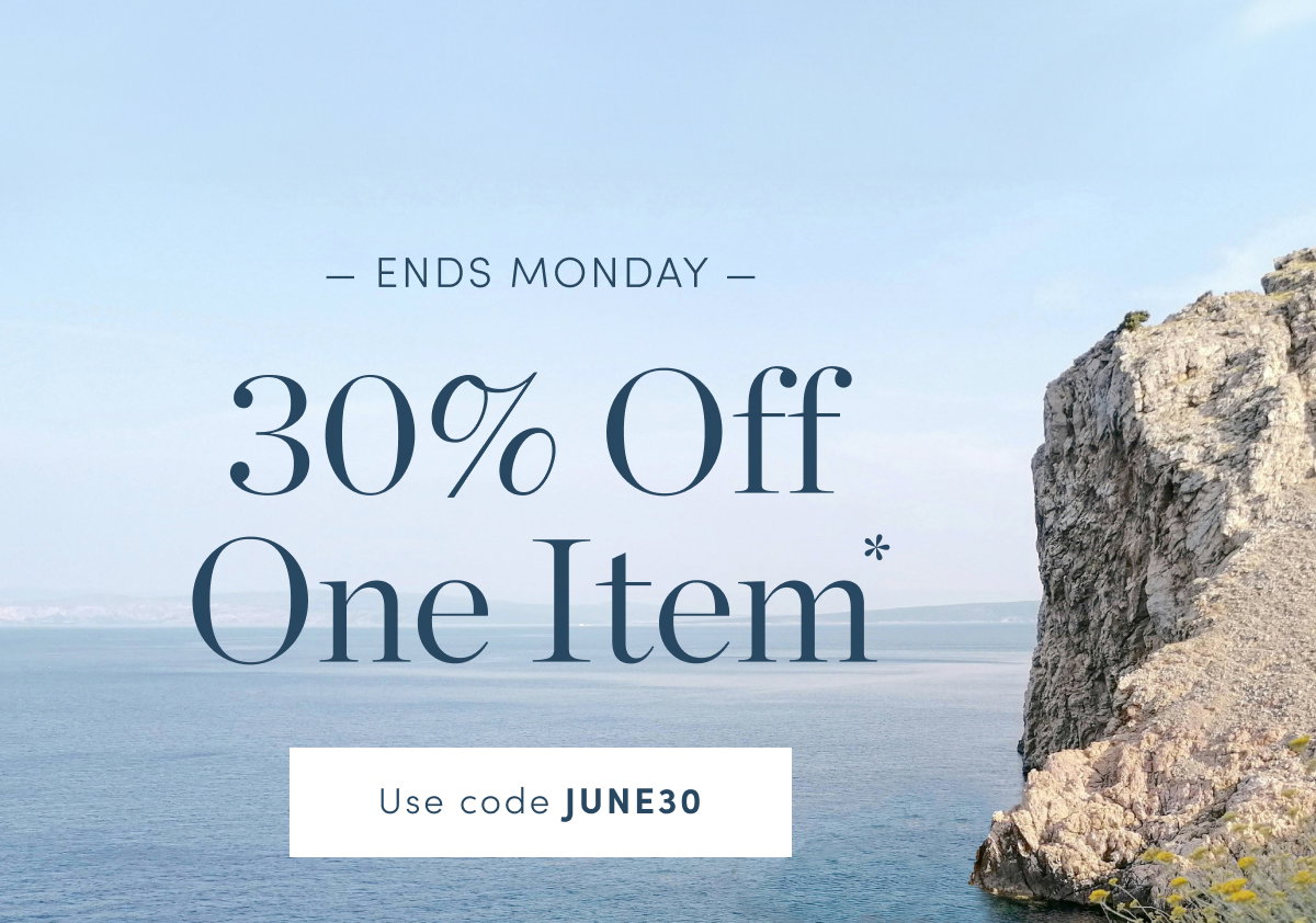 30% Off One Item
