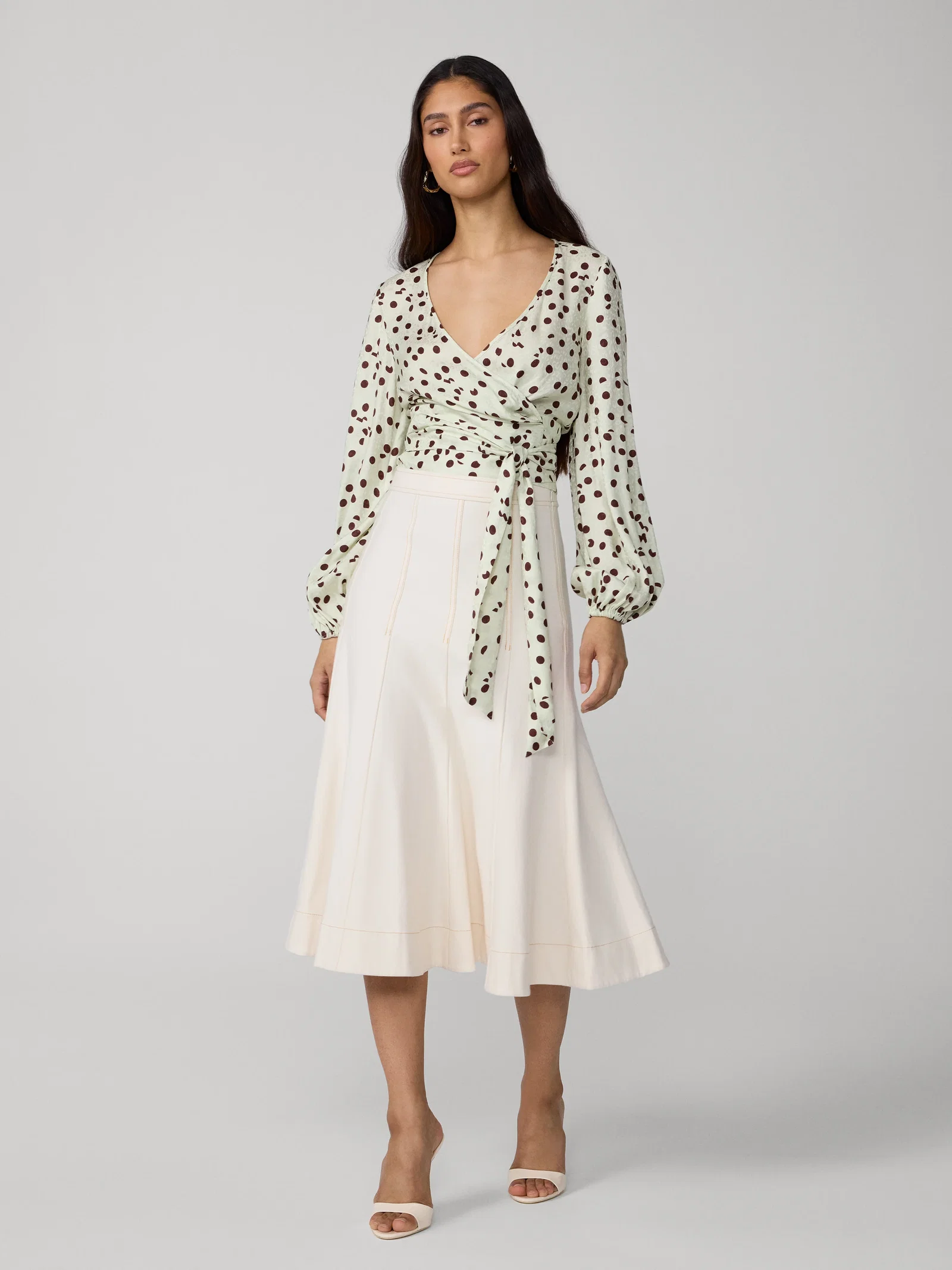 Image of Phoebe Wrap Top