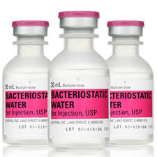 Pfizer Bacteriostatic Water for Injection, USP, Sterile - 30mL Multi-Dose Vial - ABB3977-03 - Pack of 3