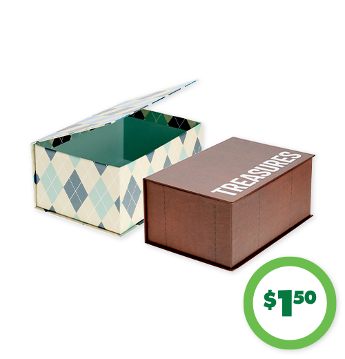 $1.50 Book-Shaped Gift Boxes