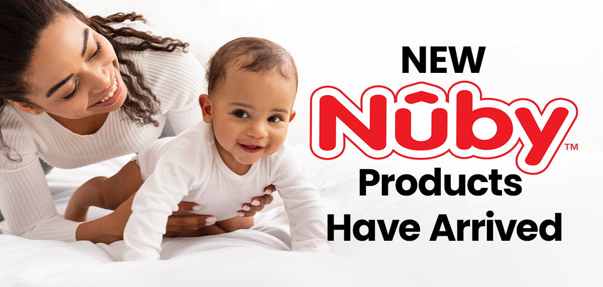 New Nuby products have arrived.