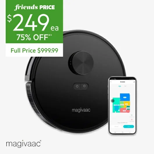 Magivaac Lidar Robot Vacuum Cleaner