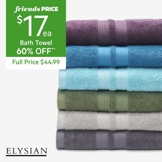 Elysian Luxe Egyptian Cotton Bath Towel